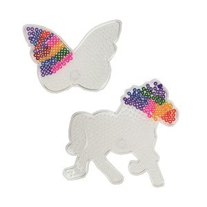 Nabbiplater hest & sommerfugl