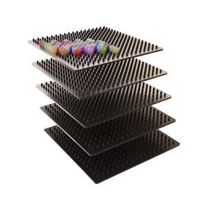 Nabbiplate Midi 9 x 9 cm 5 stk.