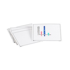 Rutad/Blank Whiteboardtavla 30 st