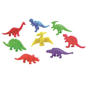 Dinosaurer 128 stk.