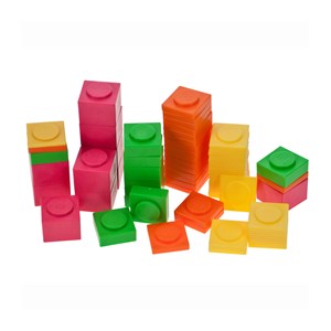 Lodd 80 deler ca. 3 x 3 cm