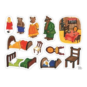 Flano Guldlock och de tre björnarna