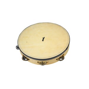Tamburin med bleck 25 cm