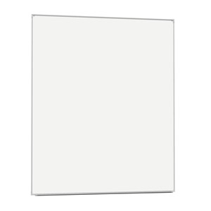 Whiteboardtavla 100x120 cm, grå ram