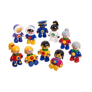 Figurer Tolo 10 forskjellige