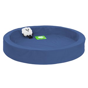 Kosegrop Ø100 cm lav sarg, blå