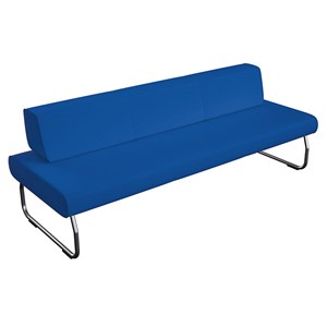 Sittemodul Legvan m ryggstøtte L 206 cm, blå