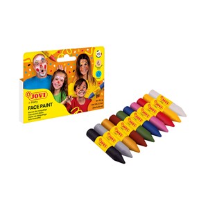 Sminkekritt 10 farger