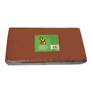 Rød leire med chamotte 10 kg