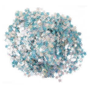Paljetter Snöflingor 500 g