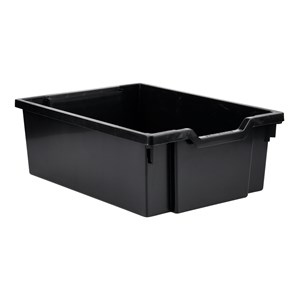 Förvaringsback Deep H 15 cm, svart