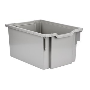 Oppbevaringsboks Big H 23 cm, sølv