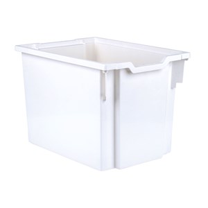 Oppbevaringsboks Jumbo H 30 cm, hvit