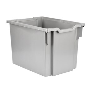 Oppbevaringsboks Jumbo H 30 cm, sølv