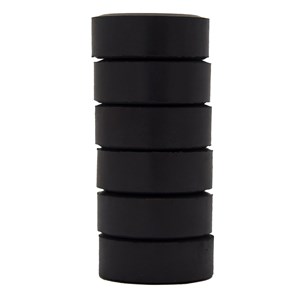 Fargeblokk svart 16 x 44 mm 6 stk.