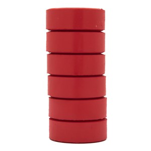 Färgblock crimson 16 x 44 mm 6 st
