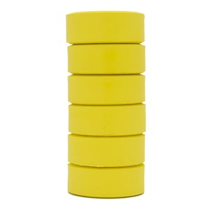 Färgblock citrongul 16 x 44 mm 6 st