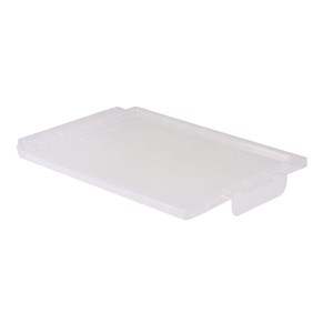 Lokk til oppbevaringsboks B 31 x D 43 cm, transp