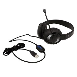 Klassepakke 15 hodetelefoner svarte AVID AE-55 USB