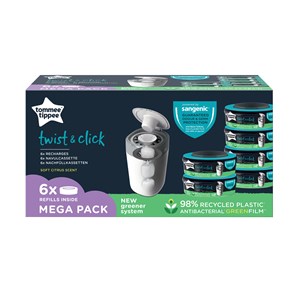 Sangenic Refill Twist & Click 6-pakning
