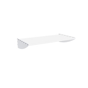Skohylla Basic 2-plats B 60 cm, vit