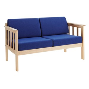 Soffa Skate 2-sits - tyg Blues