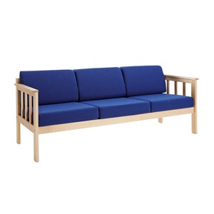 Soffa Skate 3-sits - tyg Blues