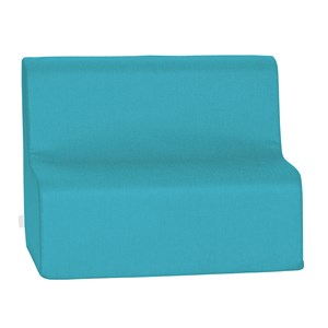 Mjuklek Sunny Soffa kort 80x45x60 cm, turkos