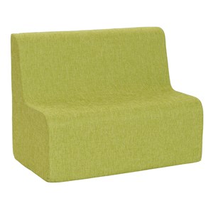 Mjuklek Sunny Soffa kort 80x45x60 cm, limegrön