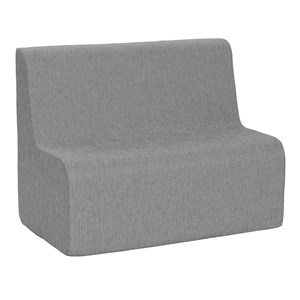 Mjuklek Sunny Soffa kort 80x45x60 cm, grå