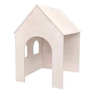 Lekehus Robin 92x80x117 cm, hvipigm, tre